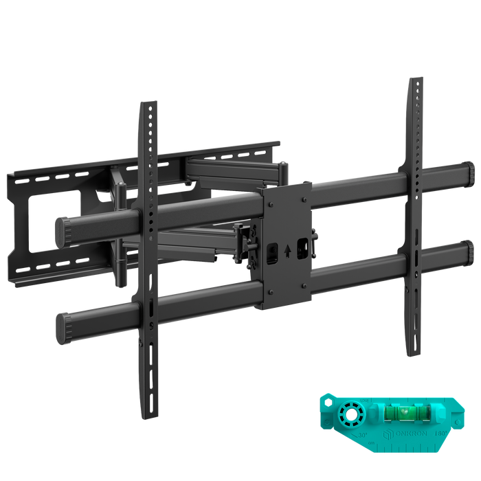 Uchwyt ścienny Full-Motion do TV 42"-120", max 100 kg, czarny M10